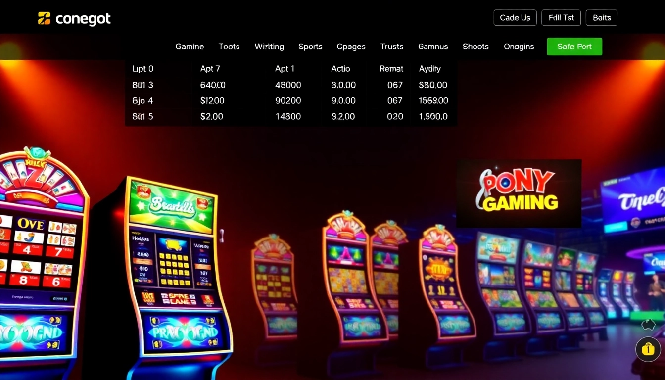 Visit https://pg88.gg/ for a captivating online gaming experience featuring vibrant slot games and sports betting visuals.