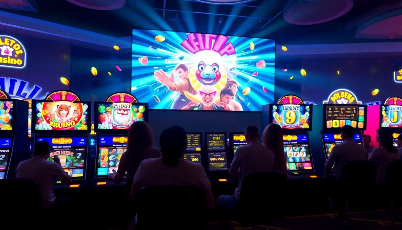 Hình ảnh sảnh chơi casino trực tuyến của 32WIN, nổi bật các trò chơi đa dạng và phần thưởng hấp dẫn dành cho thành viên.