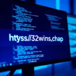 Screenshot of a Windows desktop with https://32win.cheap branding, showcasing a developer working on Win32 applications, emphasizing software development and technology integration for Windows users.