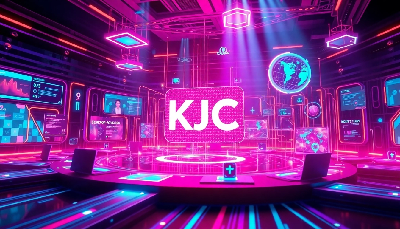 KJC leading digital entertainment ecosystem with innovative technology and global connectivity, enhancing user experience.