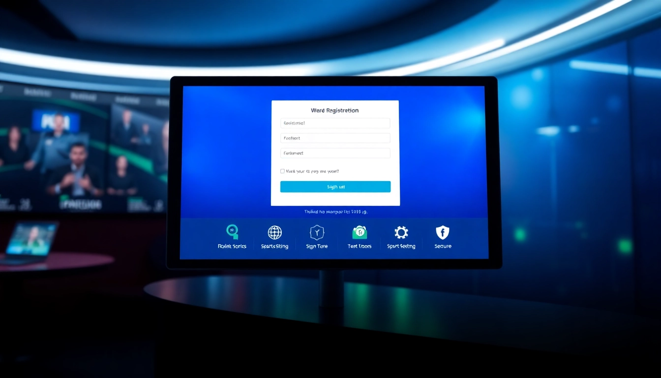 Guided FairPlay24 register process with a user filling out registration form on a secure