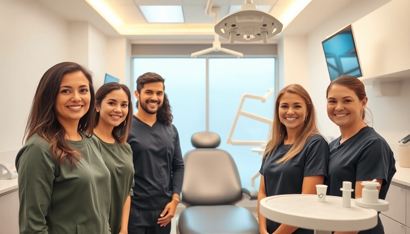 Ventura Bright Dental team providing friendly dental care in a welcoming clinic setting